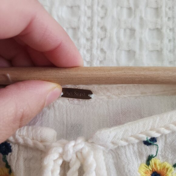 Free People Spell on You Embroidered Keyhole Dress Women's Size Small - Picture 11 of 15